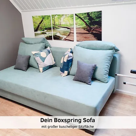 Glanzexperts Auszeit Bei Berlin Balkon Kicker & Disneyplus Appartement Zossen